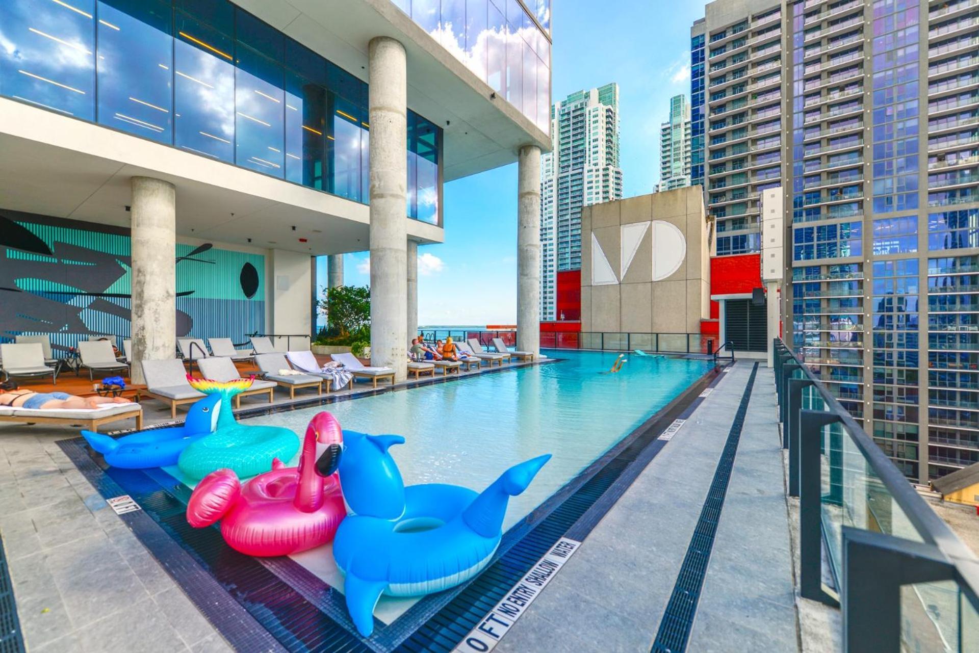 Stunning Bayside Condo In Downtown Miami Exterior photo